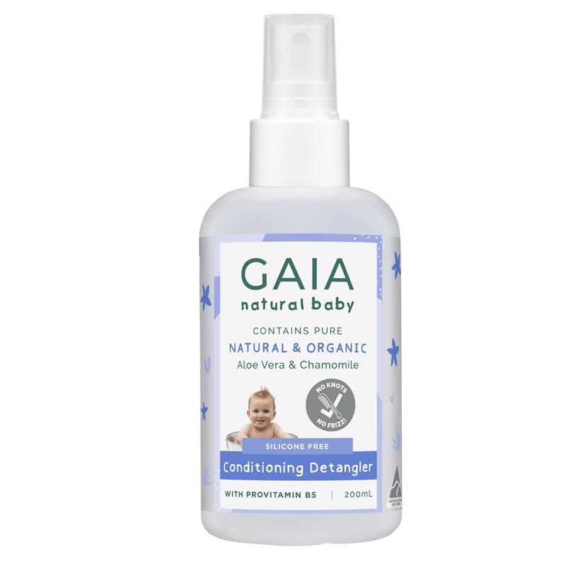 Gaia Natural Baby Conditioning Detangler 200ml | 澳洲代購 | 空運到港