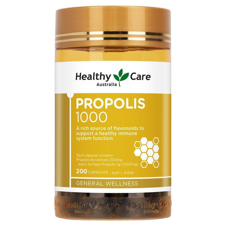 Healthy Care Propolis 1000mg 200 Capsules | 澳洲代購 | 空運到港