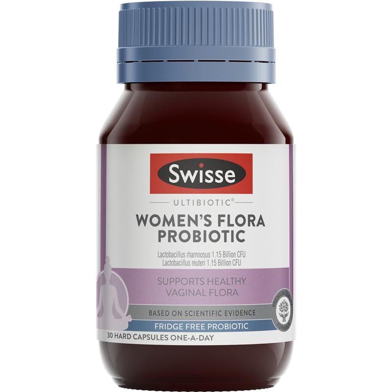 Swisse Ultibiotic Womens Flora Probiotic 30 Capsules | 澳洲代購 | 空運到港