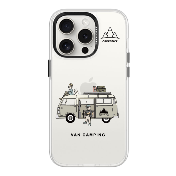 彩繪手機殼 - Van Camping | 惡魔防摔殼(標準版)