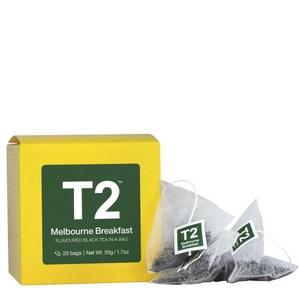 T2 Melbourne Breakfast Flavoured Black Tea Bags | T2