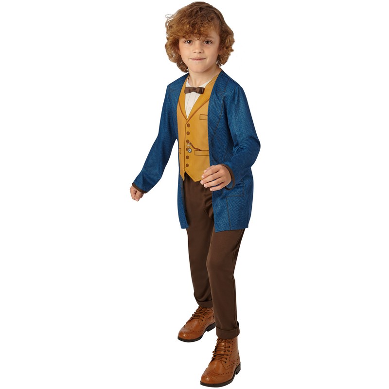 Fantastic Beasts Newt Scamander Childrens Costume: Size 6-8