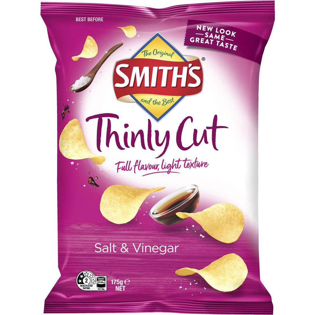Thinly Cut Salt & Vinegar Potato Chips | Smith's