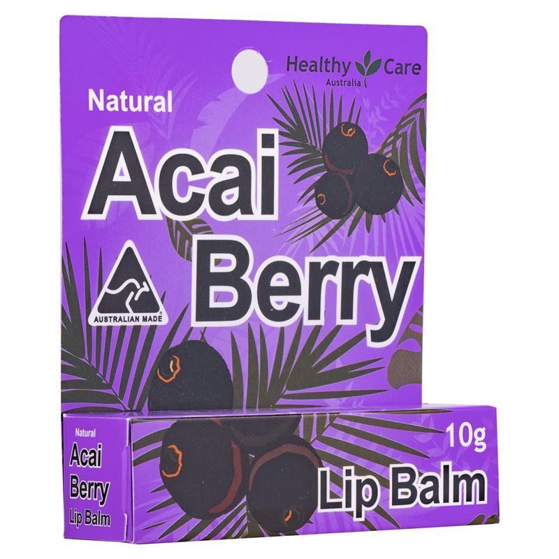 Healthy Care All Natural Acai Lip Balm 10g | 澳洲代購 | 空運到港