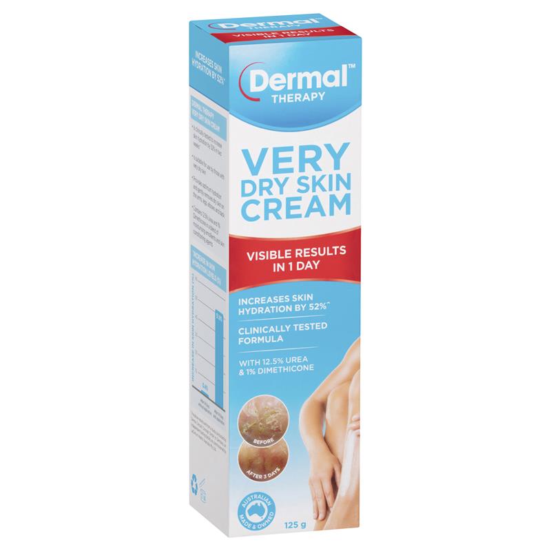 Very Dry Skin Cream 125g | Dermal Therapy