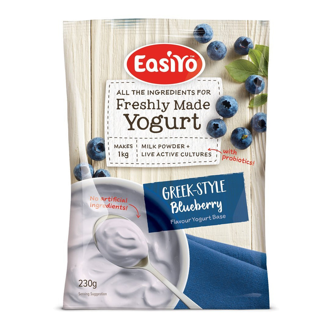 EasiYo Yogurt Base: Greek-Style - Blueberry
