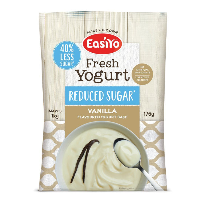 EasiYo Yogurt Base: Reduced Sugar - Vanilla