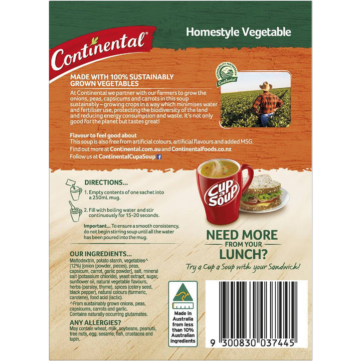 Continental Cup A Soup: Homestyle Vegetable | Continental