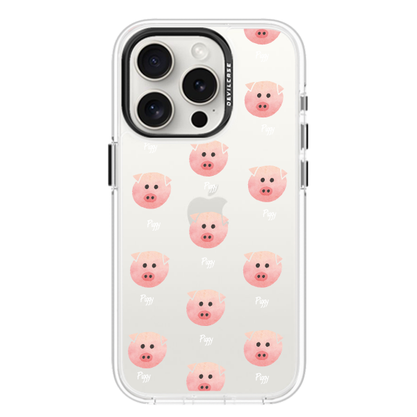 彩繪手機殼 - 粉紅小豬 | 惡魔防摔殼(標準版)