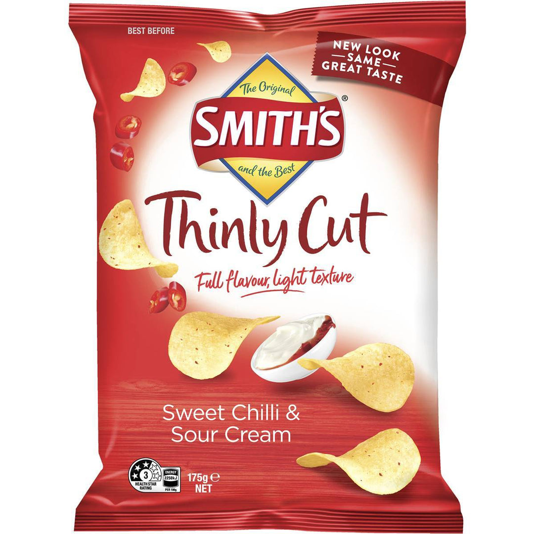 Thinly Cut Sweet Chilli & Sour Cream Chips | Smith's