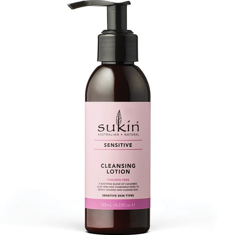 Sukin Sensitive Cleansing Lotion 125ml 天然防敏潔面乳液 | Sukin