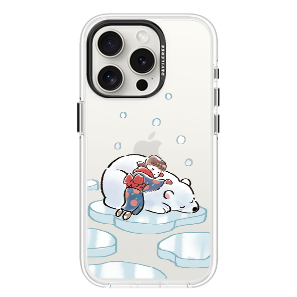 彩繪手機殼 - 北極熊睡睡 | 惡魔防摔殼(標準版)