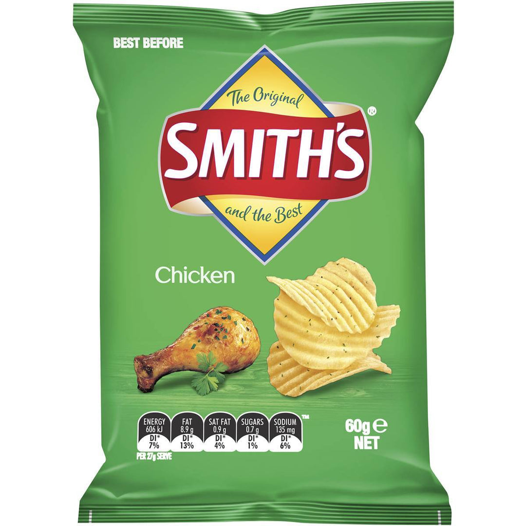 Crinkle Cut Chicken Potato Chips | Smith's