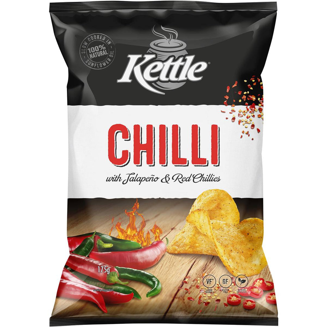 Kettle Chilli Chips 165g