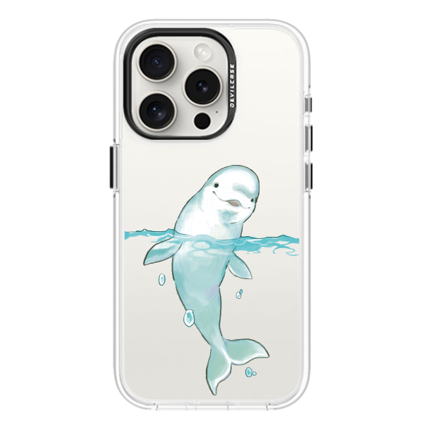 彩繪手機殼 - 海洋生物白鯨 | 惡魔防摔殼(標準版)