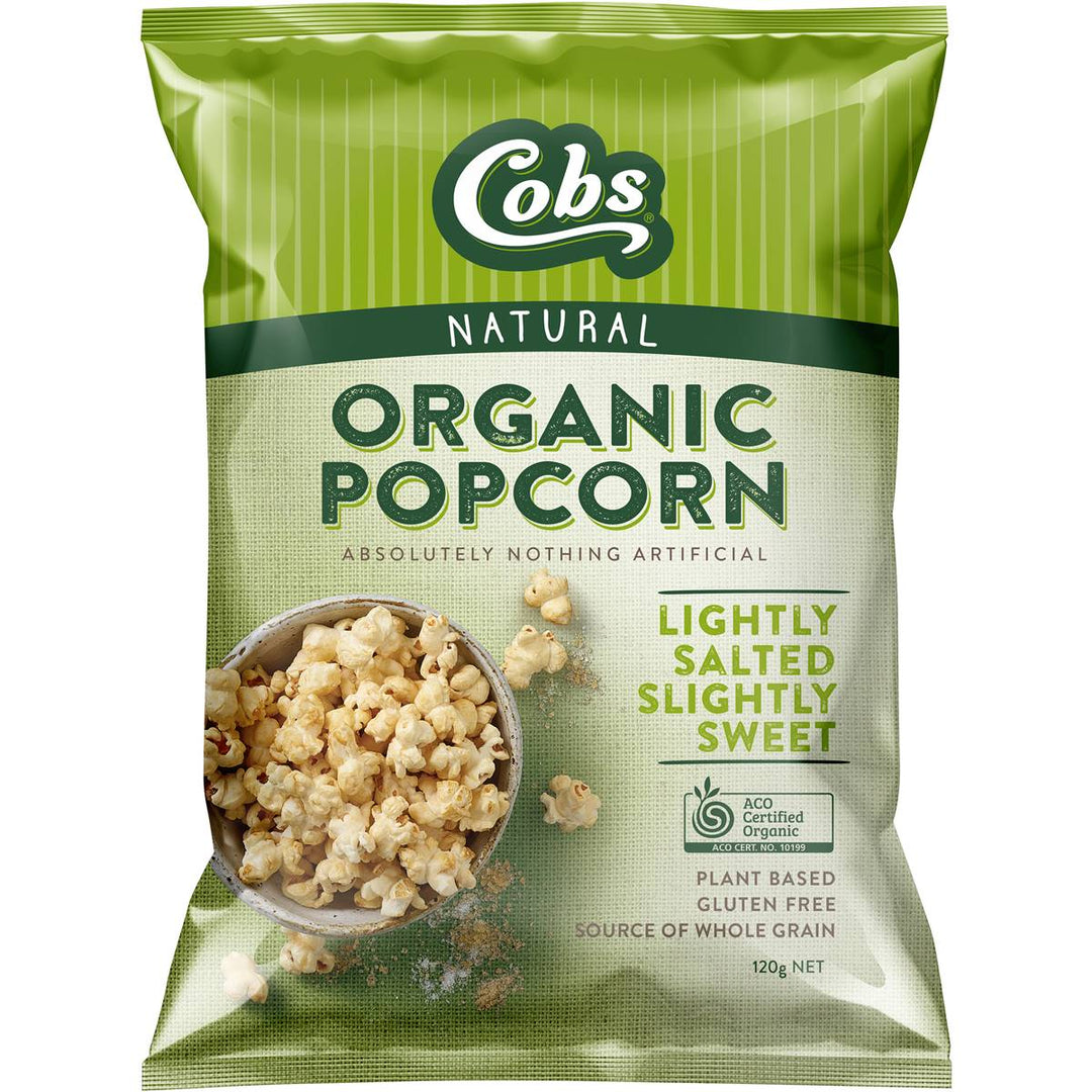 Cobs Organic Popcorn: Lightly Salted Lightly Sweet