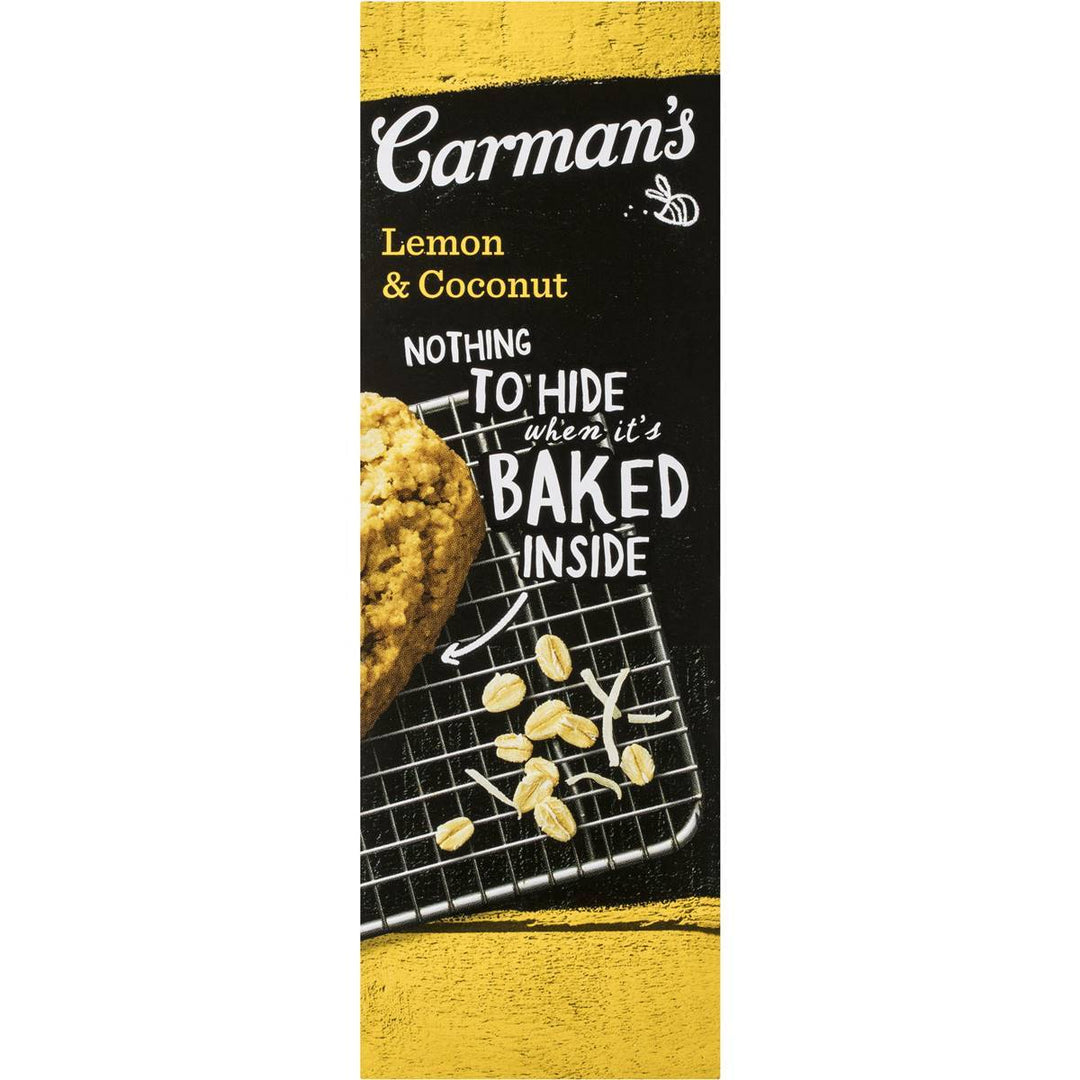 Carman's Oat Slice: Lemon Coconut 210g | Carman's Kitchen