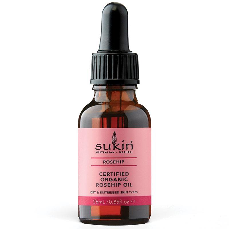 Sukin Certified Organic Rosehip Oil 25ml 天然有機認證玫瑰果油 | Sukin
