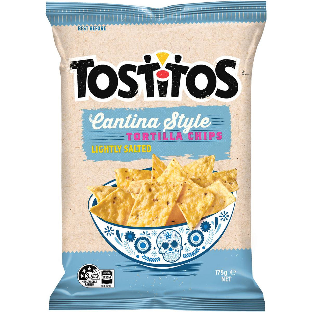 Tostitos Cantina Style Tortilla Chips Lightly Salted