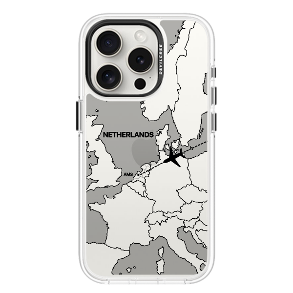 彩繪手機殼 - 飛往阿姆斯特丹 | 惡魔防摔殼(標準版)