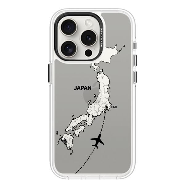 彩繪手機殼 - 飛往東京羽田機場 | 惡魔防摔殼(標準版)