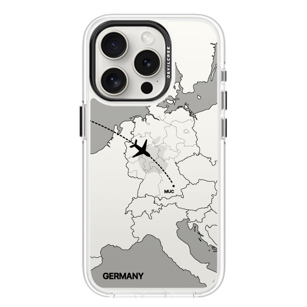 彩繪手機殼 - 飛往慕尼黑機場 | 惡魔防摔殼(標準版)