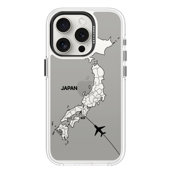 彩繪手機殼 - 飛往大阪關西機場 | 惡魔防摔殼(標準版)