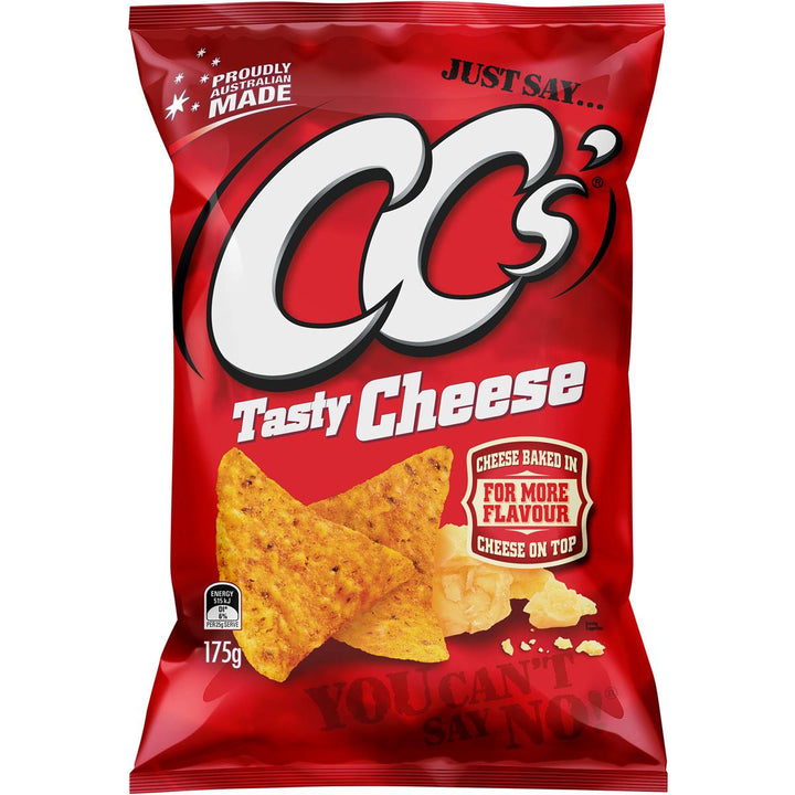 CC's Corn Chips Tasty Cheese 175g
