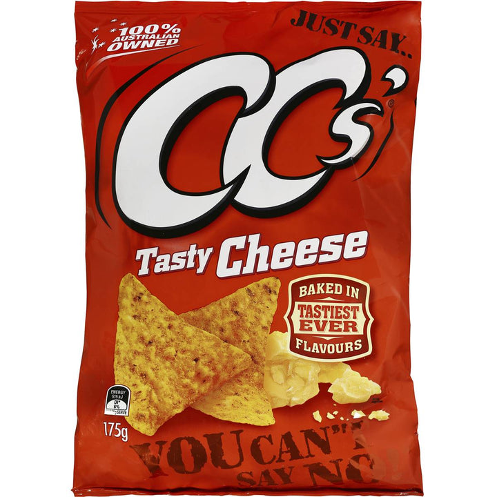 CC's Corn Chips Tasty Cheese 175g