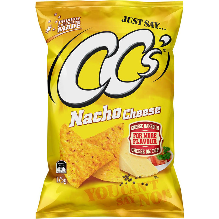 CC's Corn Chips Nacho Cheese 175g