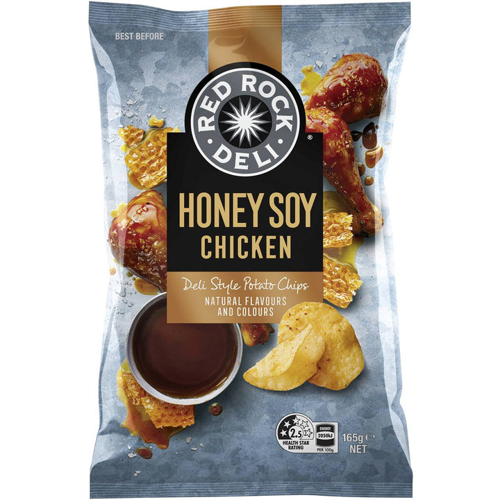 Red Rock Deli Potato Chips - Classic: Honey Soy Chicken