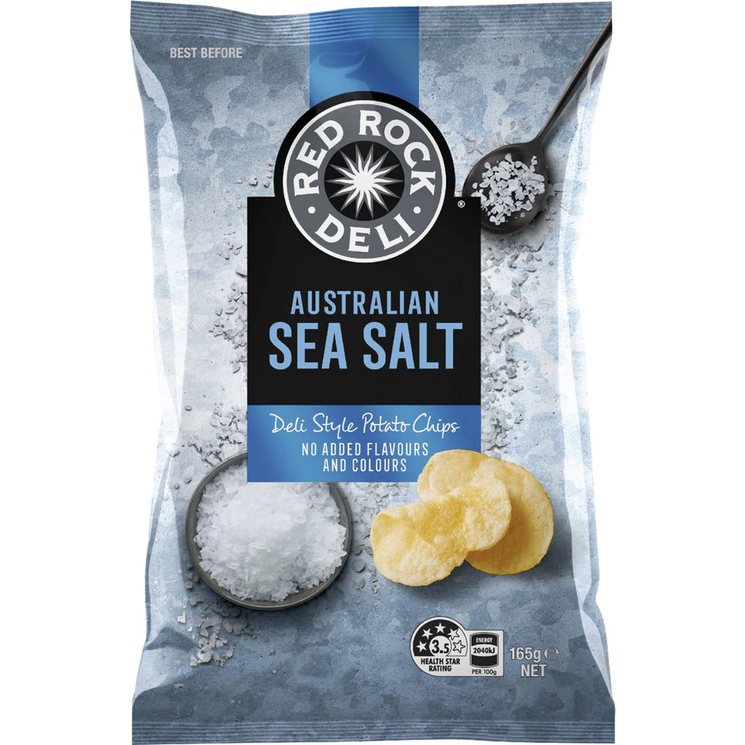 Red Rock Deli Potato Chips - Classic: Sea Salt