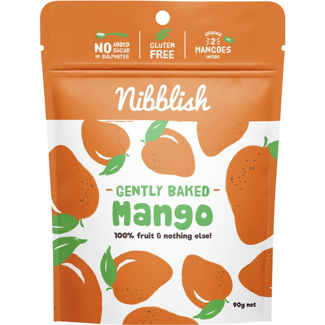 Nibblish Gently Baked Mango 90g