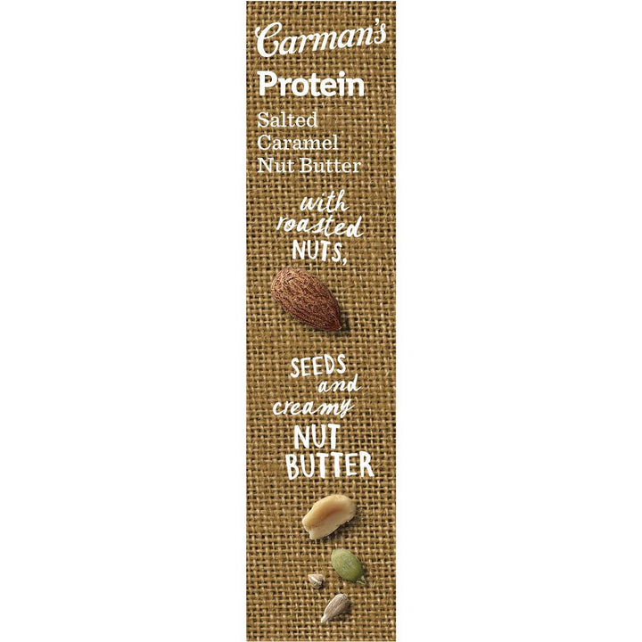 Carman's Protein: Salted Caramel Nut Butter (5 Bars) | Carman's Kitchen