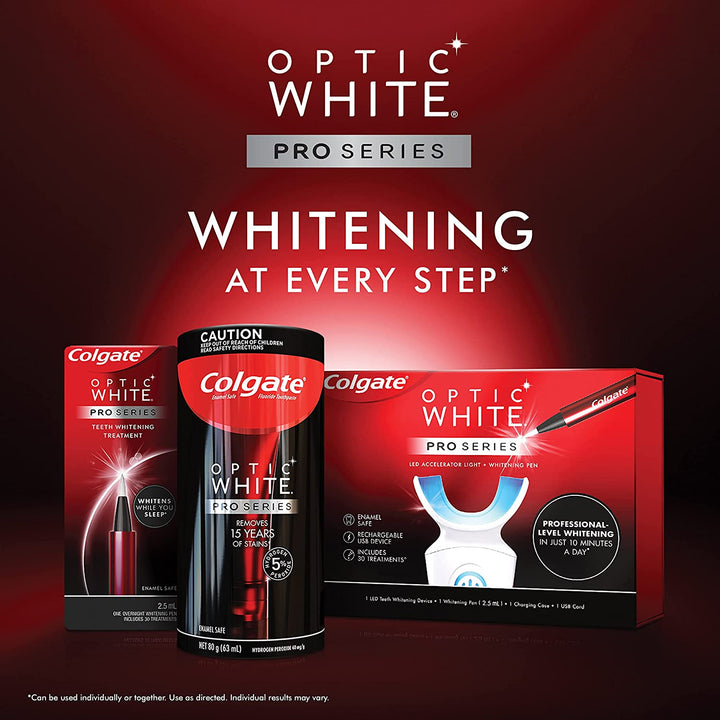Colgate Optic White Pro Series Led Teeth Whitening Kit