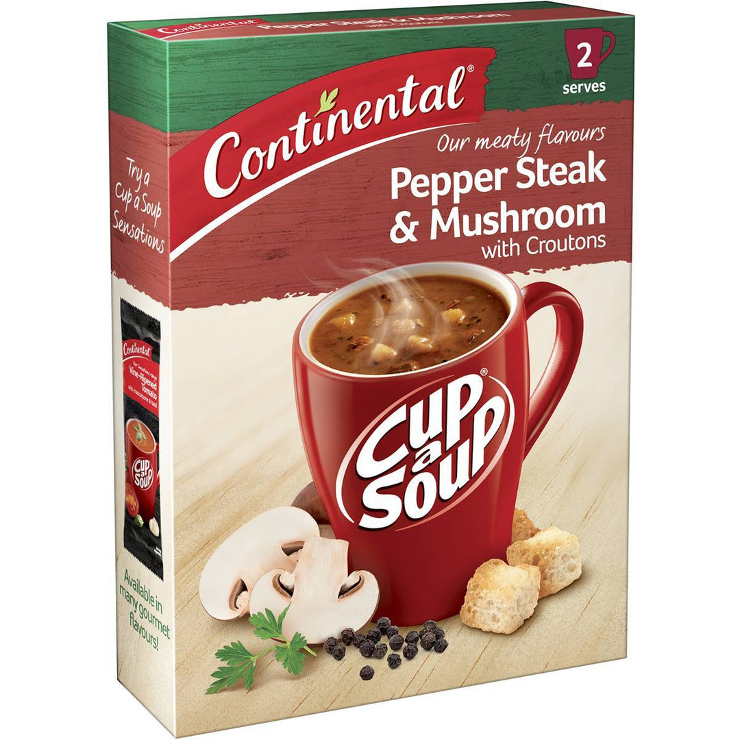 Continental Cup A Soup: Creamy Mushroom With Croutons | Continental