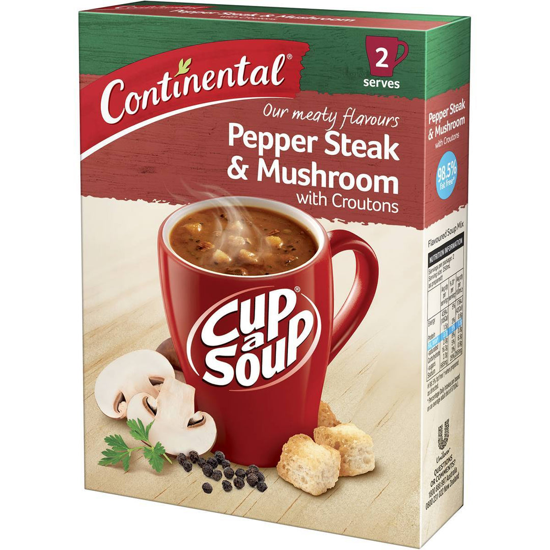 Continental Cup A Soup: Creamy Mushroom With Croutons | Continental