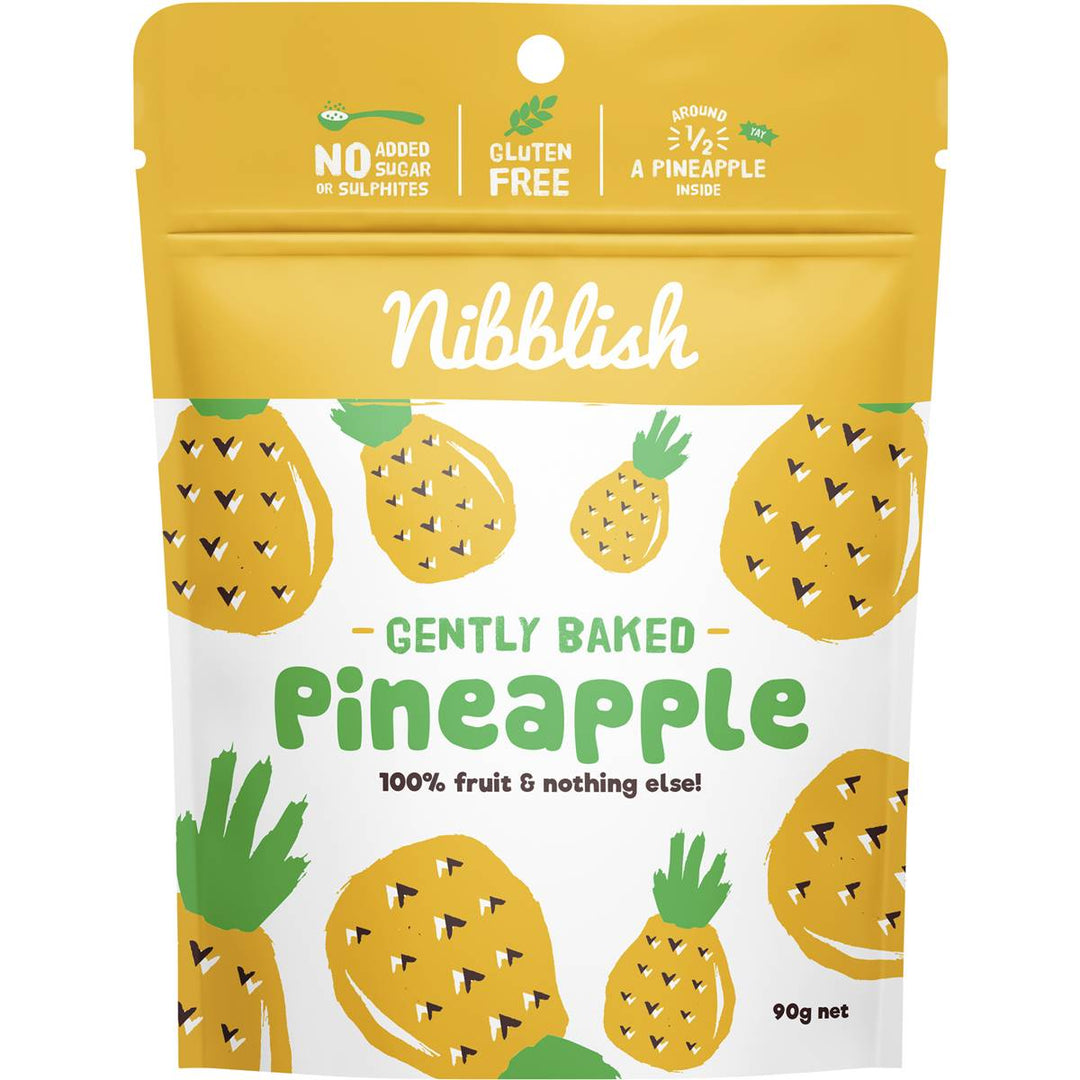 Nibblish Gently Baked Pineapple 90g