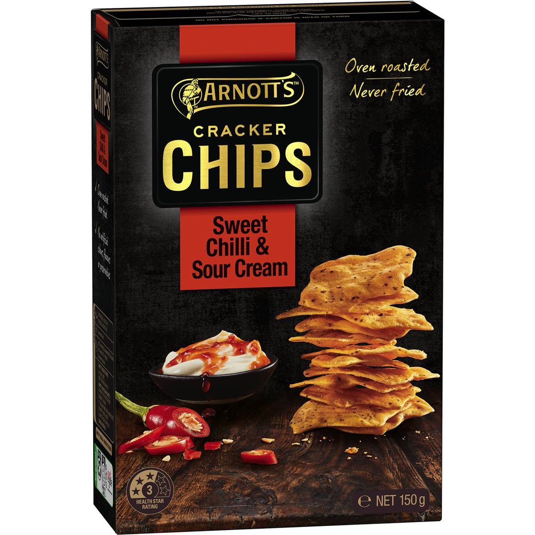 Cracker Chips Sweet Chilli & Sour Cream 150g | AnnaShopaholic