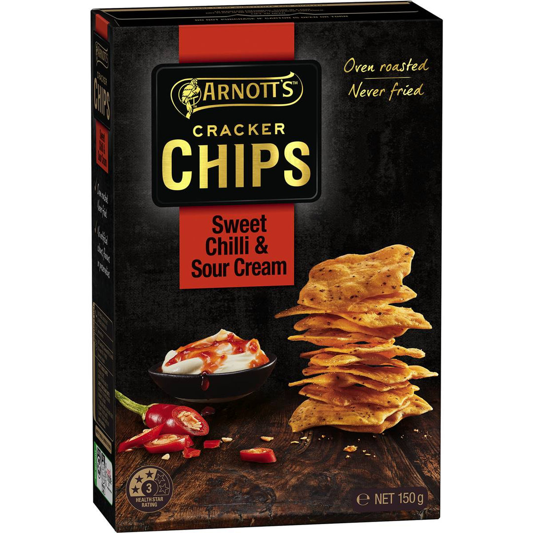 Cracker Chips Sweet Chilli & Sour Cream 150g | AnnaShopaholic