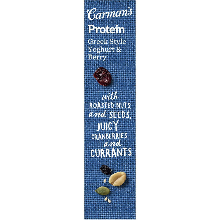 Carman's Protein: Greek Yoghurt & Berry (5 Bars) | Carman's Kitchen