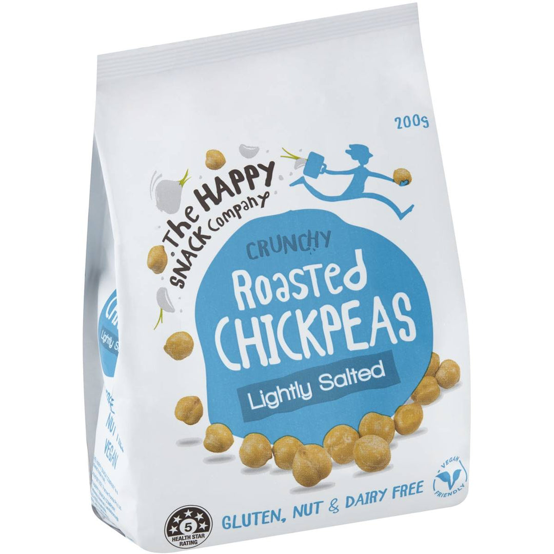 The Happy Snack Company Roasted Chickpeas Lightly Salted 200g