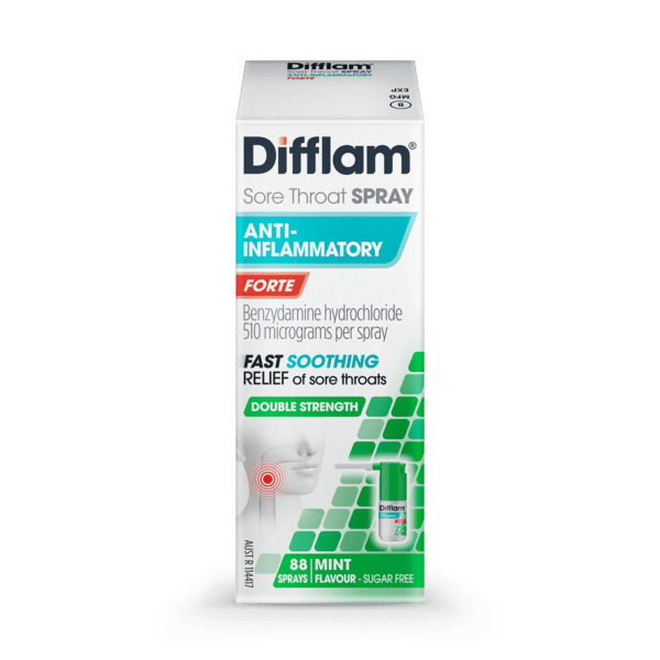 Difflam Forte Sore Throat Spray 88 Sprays 15mL