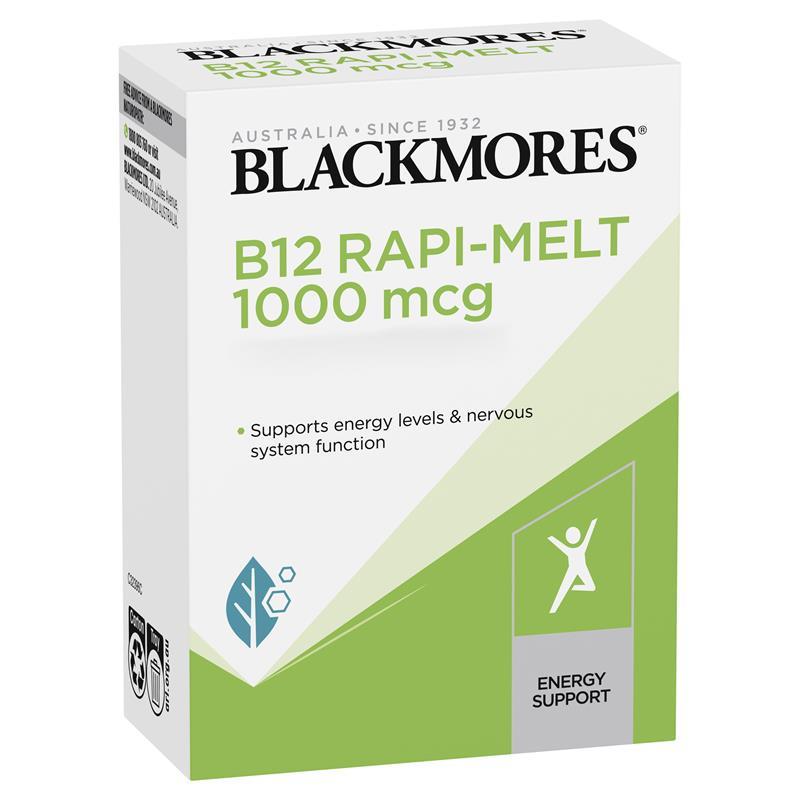 Blackmores B12 Rapi-Melt 1000mcg 60 Tablets