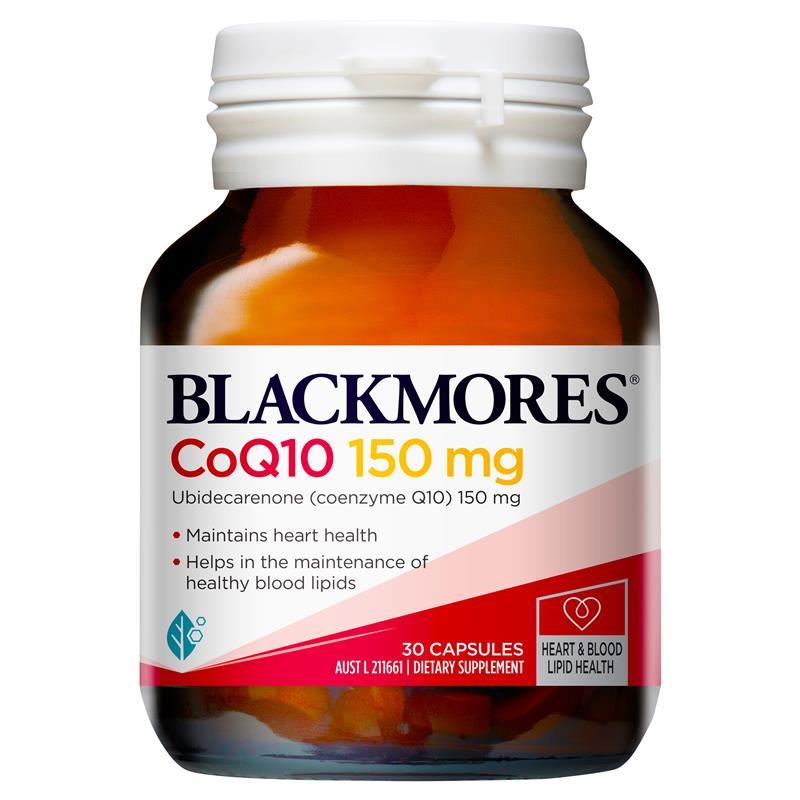 Blackmores CoQ10 150mg High Potency 30 Capsules | Blackmores