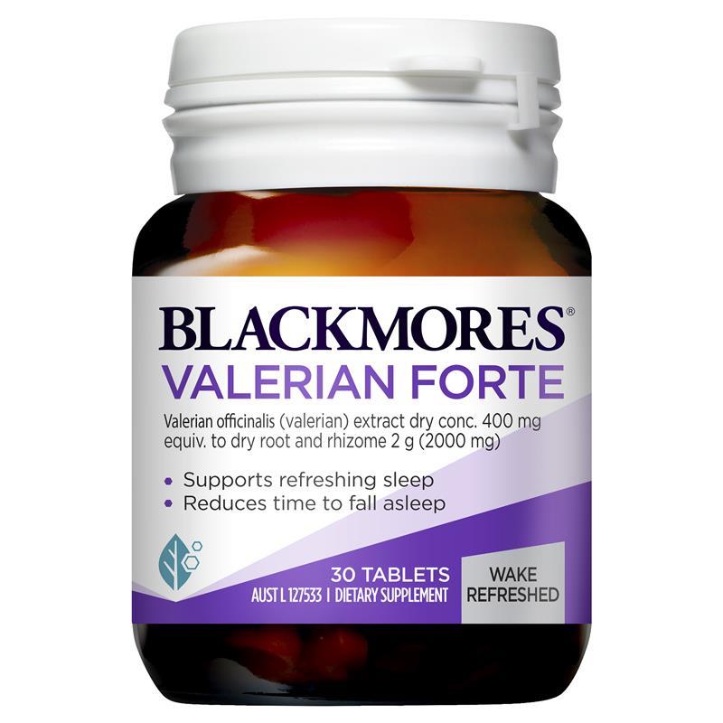 Blackmores Valerian Forte 2000mg 30 Tablets | Blackmores