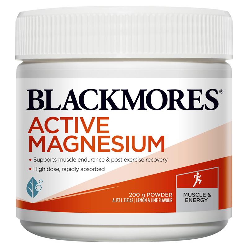 Blackmores Active Magnesium 200g Powder | Blackmores