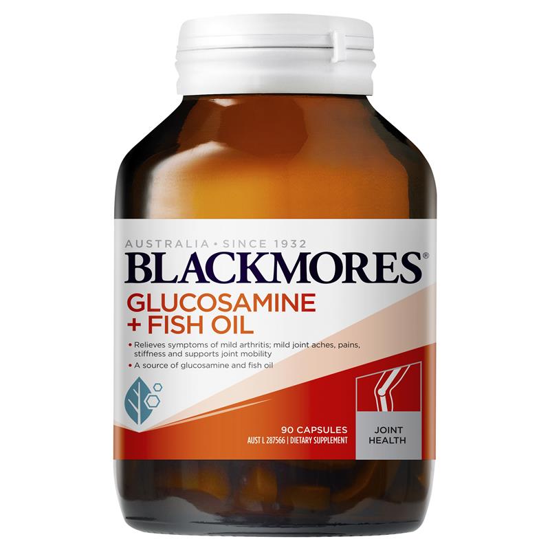 Blackmores Glucosamine + Fish Oil 90 Capsules | Blackmores