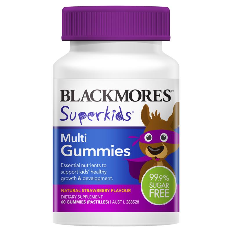 Blackmores Superkids Multi 60 Gummies | Blackmores