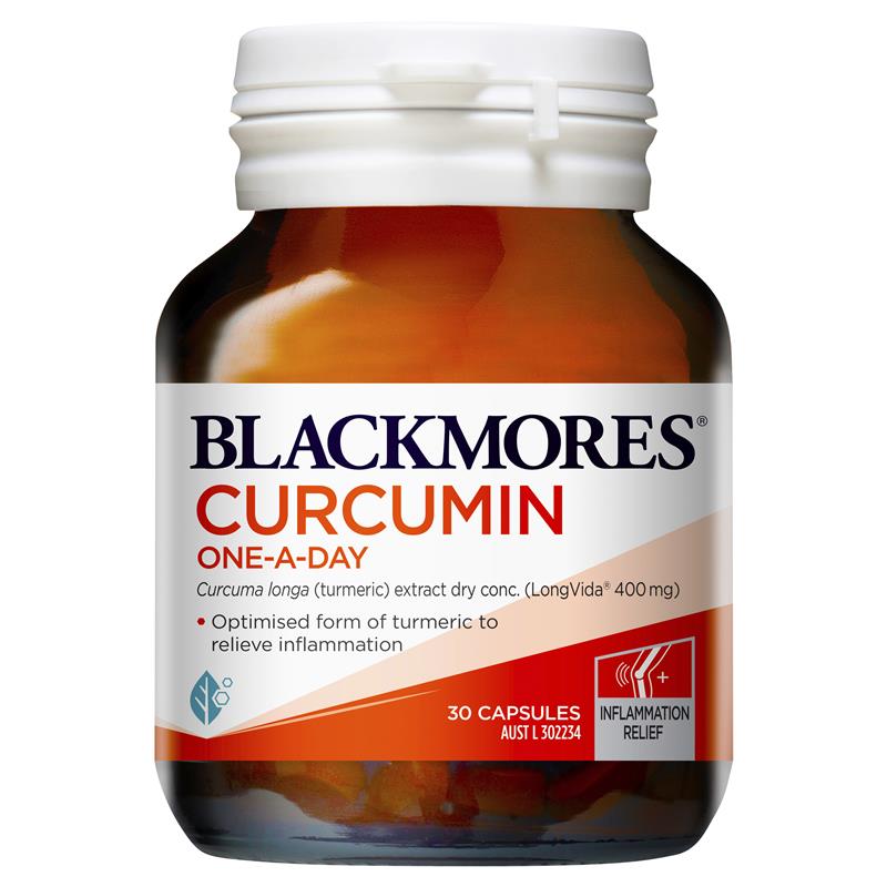 Blackmores Curcumin One A Day 30 Capsules | Blackmores